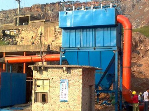 礦山原料破碎系統除塵器